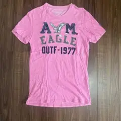 ☆アメリカンイーグル☆Tシャツ☆ピンク☆