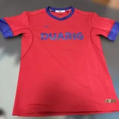 DUARIG 赤 VネックTシャツ 160