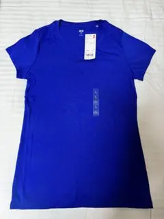 新品　UNIQLO Tシャツ Lサイズ 青