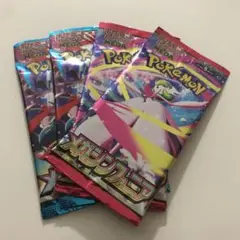 ポケモンカー メガブレイブ　メガシンフォニア 未開封各2パック