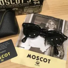 美品 MOSCOT モスコット LEMTOSH サングラス サイズ46 ブラック