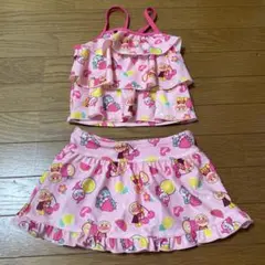 アンパンマン セパレート水着セット ピンク