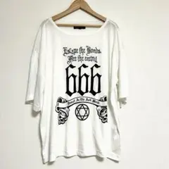 Deorart ディオラート　Tシャツ　カットソー　白　M ユニセックス　ロック