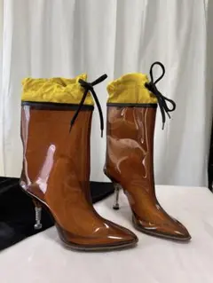 【箱付】MIUMIU　ミュウミュウ　レインブーツ　ブラック　黒 m35693675575_1.jpg?1737277204