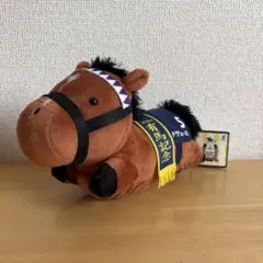 サラブレッドコレクション　ドウデュース　ぬいぐるみスマホショルダー　タグあり