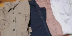レディース服まとめ売り トップス 前ボタンロングスカート パンツ ガウチョパンツ