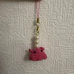 あみぐるみ　メンダコ　ストラップ