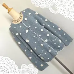 ◎ PINKHOUSE ピンクハウス ロゴ フラワー ニット カーディガン