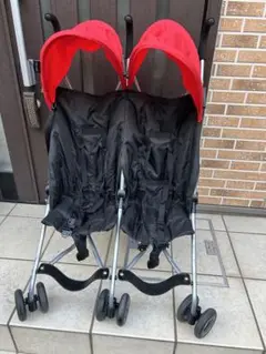 エンドー　クールキッズ　CKバギー　ツイン　レッド　赤　双子　年子　ベビーカー CKバギー ツイン - 株式会社エンドー