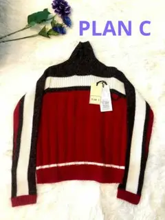 【新品】プランシー PLANC カシミヤ ライン タートルネック セーター