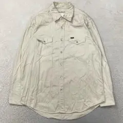 Lee リー　ウエスタンシャツ　長袖シャツ　ベージュ　vintage