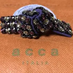 アッカ バブルシリーズ ヘアゴム パープル