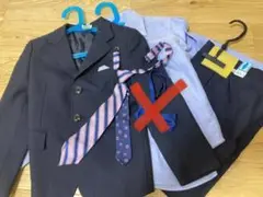 男の子 スーツ上下、シャツ、ネクタイセット