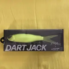 未使用品 ビッグベイト 夜用 Fish Arrow × DART JACK