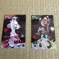 スプラトゥーン ヒメ イイダ トレーディングカード　スプラトゥーン