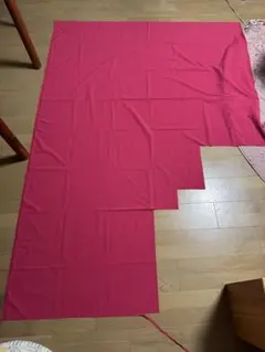幅広カジュアル　ナイロンタフタ　ショッキングピンク　 140㎝巾×2m
