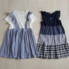 140センチ　ワンピース　２枚