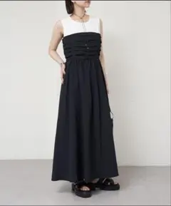 mystic ドッキングビスチェワンピース