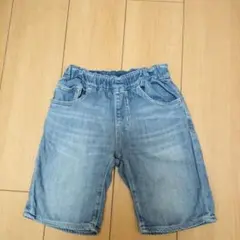 OCEAN＆GROUND 半ズボン 130サイズ デニムブルー