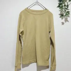 【シンプルイズベスト】大活躍！ワッフル生地の長袖Tシャツ（サイズ150）西松屋