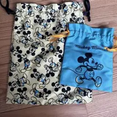 ミッキーマウス　巾着