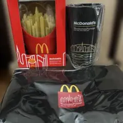 マクドナルド　保温保冷リュック・ポテトライト・コップ　3点セット