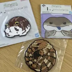 一番くじ 爬虫類＆両生類　3点セット