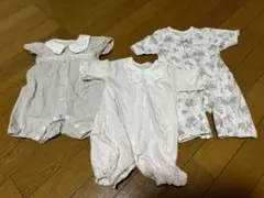 まとめ売り カバーオール 50cm～60cm 女の子 3着