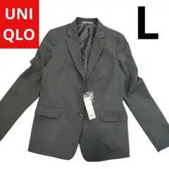 UNIQLO　タグ付き　未使用　ストレッチ　テーラードジャケット　L