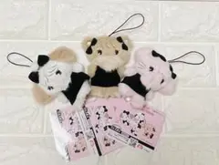 mikko characters BLACK RIBBON マスコット　3体