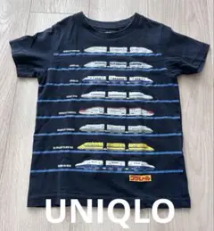 プラレール 新幹線Tシャツ ネイビー