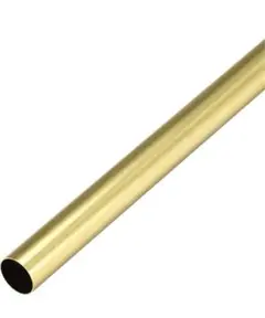 真鍮丸管 長さ300mm 外径13 mm 壁厚さ0.5mm シームレス直管