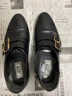 GIANNI VERSACE ジャンニヴェルサーチレザーシューズ 26.5cm