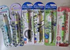 エイリアン シャープペンシル 6本セット ドクターグリップ・クルトガ・デルガード