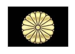 T24　タペストリー　 菊紋旗　フラッグ ガレージ装飾　バナー