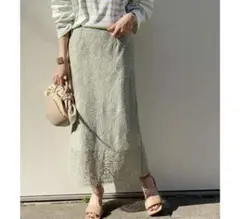 ＜Spick and Span＞ トルコレーススカート　size38 新品未使用