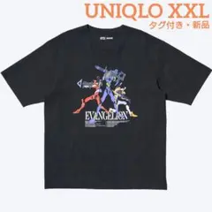 タグ付き 新品 UNIQLO XXL エヴァンゲリオン Tシャツ ブラック