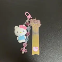 ハローキティクリアキーホルダーぷっくり3D