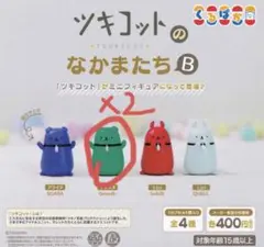 ツキコットのなかまたち アライヌ Growth 2個