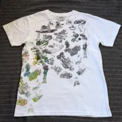 Toy chair Mサイズ プリントTシャツ フロントからバックへプリント