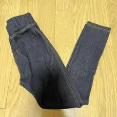 ストレッチデニム ボトムス 120cm ダークブルー