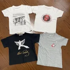 バンドＴシャツ　4枚セット　130