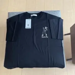 Russeluno CREW NECK TEE (karate) 黒 サイズ4