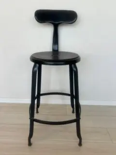 ニコルチェア NICOLLE CHAIR 60 ブラック 専用牛革シートパッド