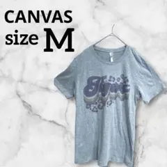 CANVAS キャンヴァス【M】 Tシャツ グレー 海外古着