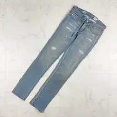 AG Jeans スキニーパンツ ライトブルー サイズ23R*KB888