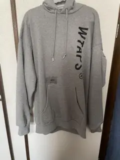 【新品】WTAPS SIGN/HOODY/COTTON グレー　Lサイズ