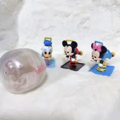 ディズニー　ガチャガチャ　4つセット　ミッキー　ミニー　デール