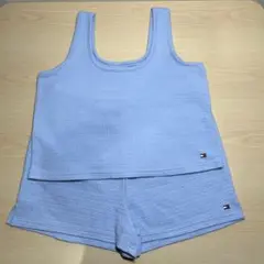 トミーヒルフィガー タンクトップ ショートパンツ ルームウェア セットアップ