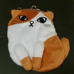 にゃんこガマぐちポーチ